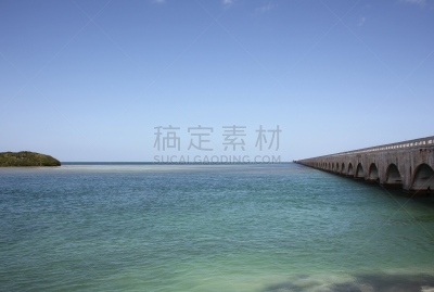 七里桥,佛罗里达群岛,风景,钥匙,传统,小路,美国,小的,鸭子,挨着