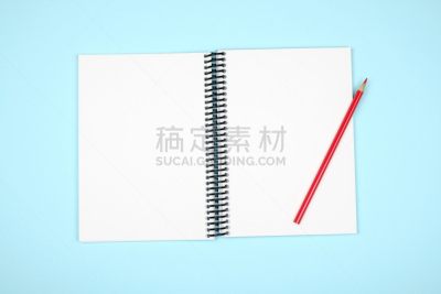 书桌,空白的,笔记本,视角,色彩鲜艳,背景,螺线,易接近性,顶部,留白