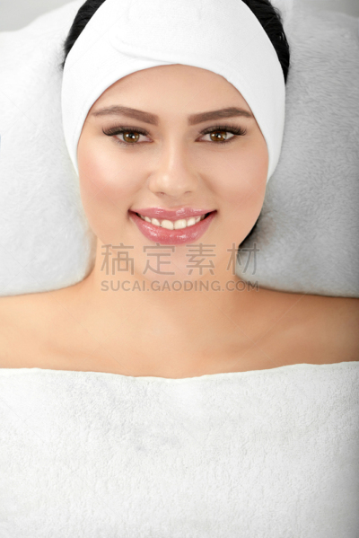 女人,水平画幅,撒谎者,注视镜头,教练,垂直画幅,美,人造的,彩妆,spa美容