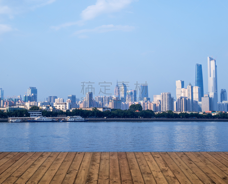 都市风景,广州,cbd,天空,水平画幅,无人,户外,现代,国际著名景点,小路