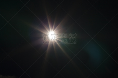阳光光束,灯光技术,日食,2017年,天空,水平画幅,夜晚,无人,月亮,日月食