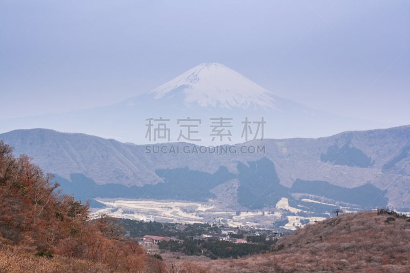 富士山,日本,山,风景,富士箱根伊豆国立公园,自然,水平画幅,蓝色,旅行者,户外