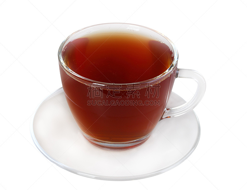 茶碟,杯,红茶,褐色,水平画幅,无人,玻璃,饮料,特写,充满的