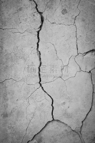 破碎的,混凝土,围墙,水泥,工业建筑,摇滚乐,稳定,固体,石膏,垂直画幅