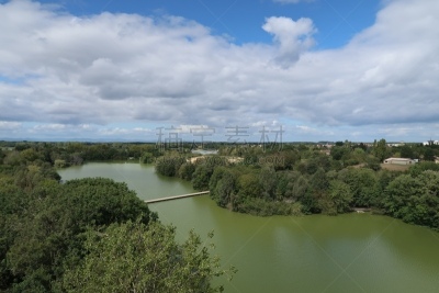 风景,东贝,水,天空,维拉尔莱栋市,水平画幅,云,无人,户外,湖