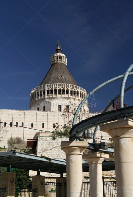 franciscan church of the annunciation,垂直画幅,灵性,建筑,无人,小礼拜堂,天使报喜