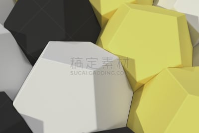 白色,式样,六边形,黑色,黄色,化学元素周期表,水平画幅,纹理效果,形状,无人