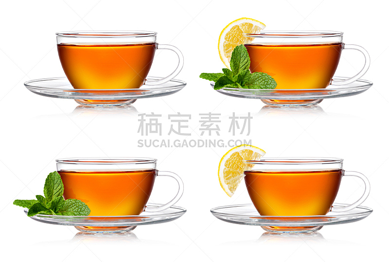 茶杯,茶,红茶,杯,玻璃,褐色,芳香的,水平画幅,无人,组物体