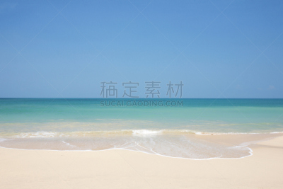 蓝塔岛,海滩,水平画幅,无人,安达曼海,户外,泰国,海洋,日光浴,亚洲