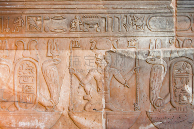 埃及,考幕奥伯姆,古代文明,水平画幅,建筑,乘船游,寺庙,古老的,非洲,法老