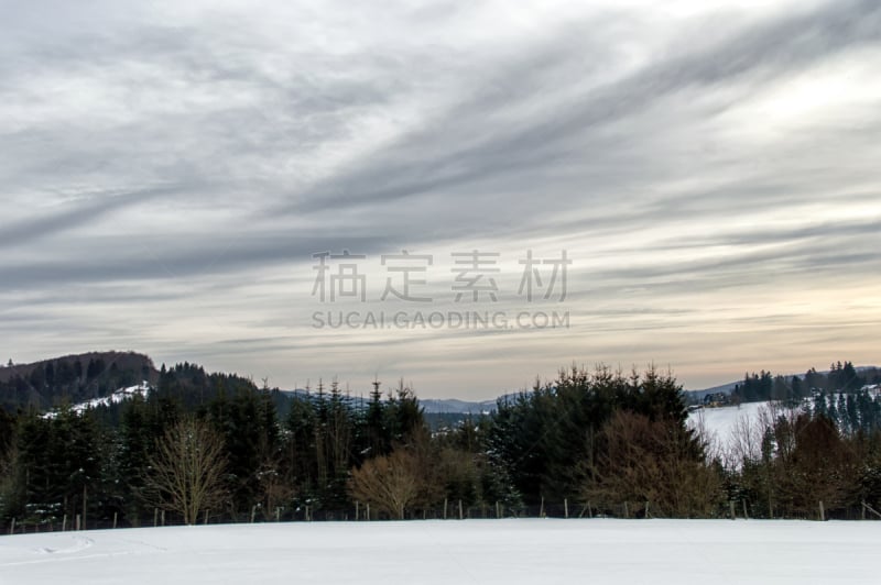 冬天,自然,北莱茵威斯特法伦州,水平画幅,雪,无人,蓝色,户外,山,阿尔卑斯山脉