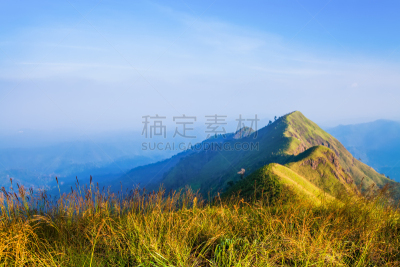 蓝色,山,天空,长野县,自然,褐色,水平画幅,巴岳山,全景,日本