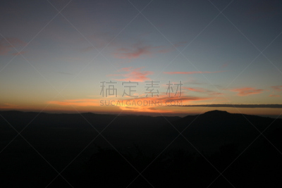 黎明,恩格罗恩格罗保护区,非洲,坦桑尼亚,天空,早晨,野外动物,湖,光,灌木