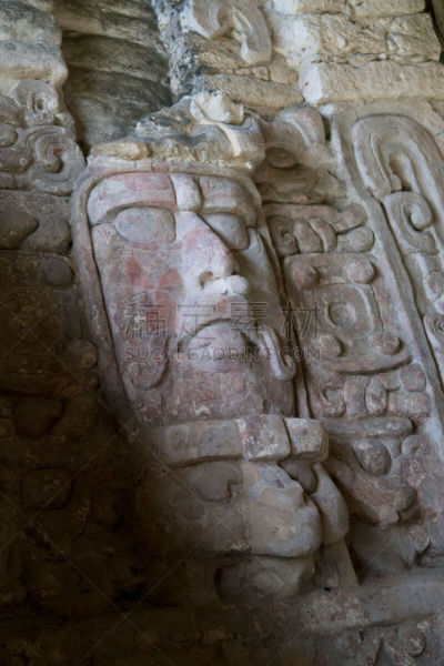 寺庙,考古学,墨西哥,垂直画幅,台阶,古代文明,无人,古老的,户外,石材
