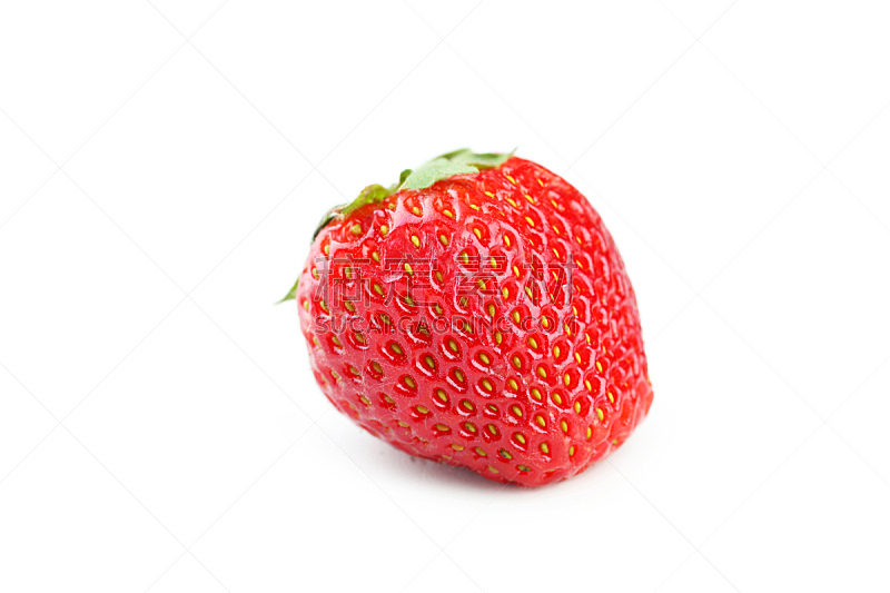 白色,草莓,浆果,分离着色,水平画幅,素食,无人,特写,甜点心,清新