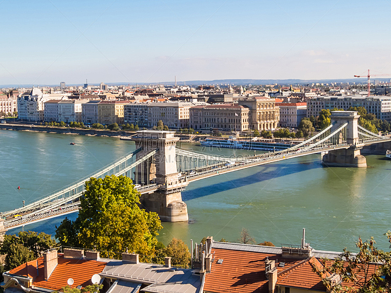 多瑙河,布达佩斯,匈牙利,都市风景,佩斯州,旅游目的地,水平画幅,无人,城市天际线,欧洲