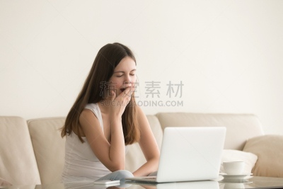 失眠症,学生,女性,猝睡症,不舒服,损失,专横,筋疲力尽,疲劳的