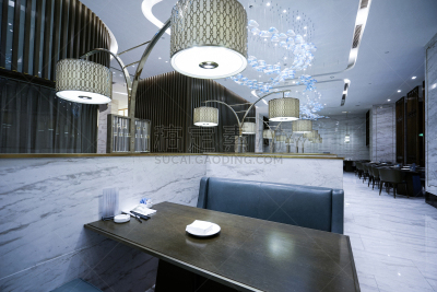 豪华酒店,室内,餐馆,座位,灯,石材,家具,饮料,现代,晚餐