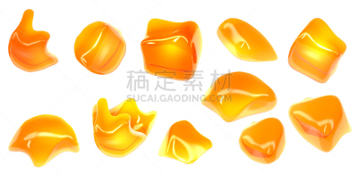 切片食物,果冻,水平画幅,无人,2015年,全景,糖果,背景分离,弹性,甜点心