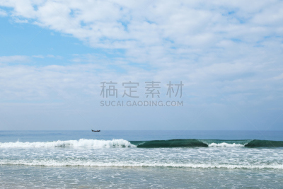 船,远距离,小的,印度洋,水平画幅,宁静,热带气候,无人,地平线上的风暴,条纹