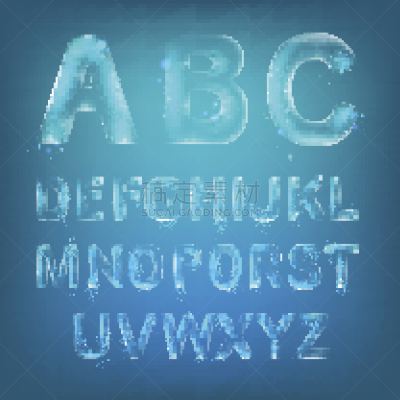字母,字体,信函,水,形状,消息,无人,绘画插图,符号,玻璃