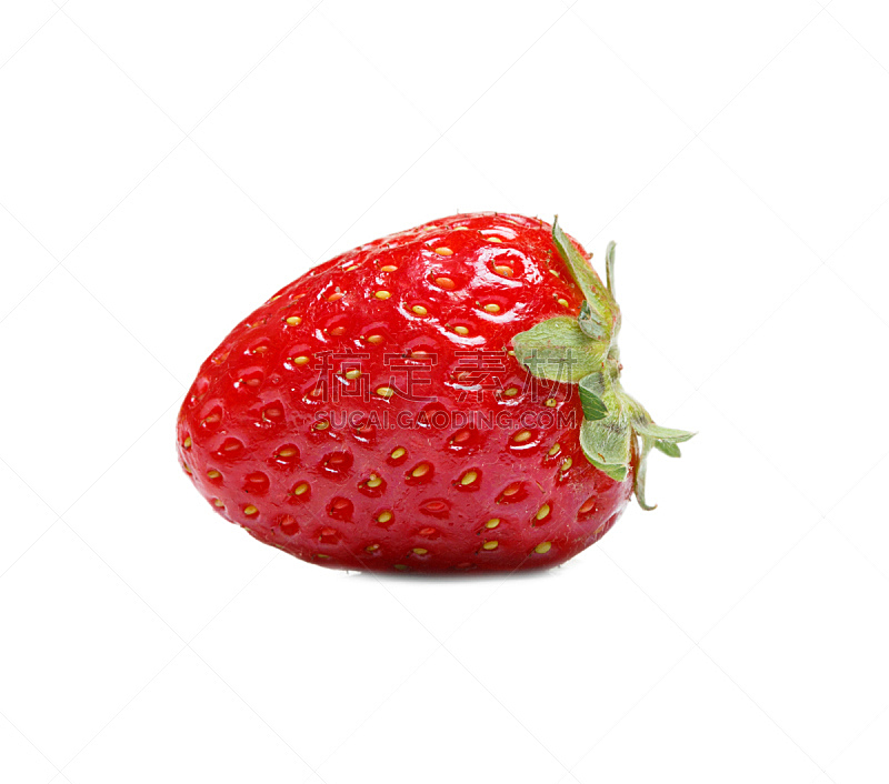 水果,草莓,白色背景,水平画幅,彩色图片,无人,切片食物,乌克兰,清新,背景分离