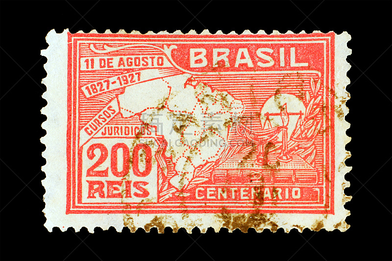 邮件,巴西,白色,红色,背景分离,一个物体,信函,图像,美洲