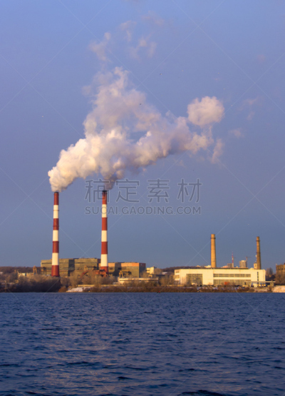 浓烟,平流层,天然气,管道,垂直画幅,风,气候,曙暮光,烟囱岩,气候与心情