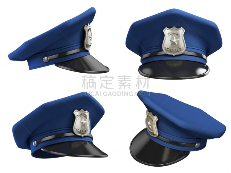 警官,帽子,绘画插图,三维图形,多样,角度,鸭舌帽,警卫人员,新的,艺术