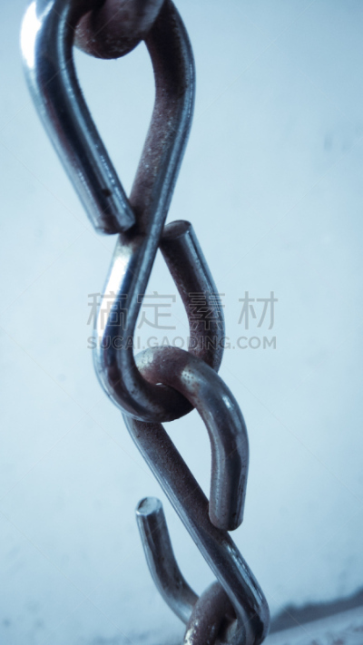 链,金属,特写,背景聚焦,网栅栏,垂直画幅,重的,无人,古老的,铁