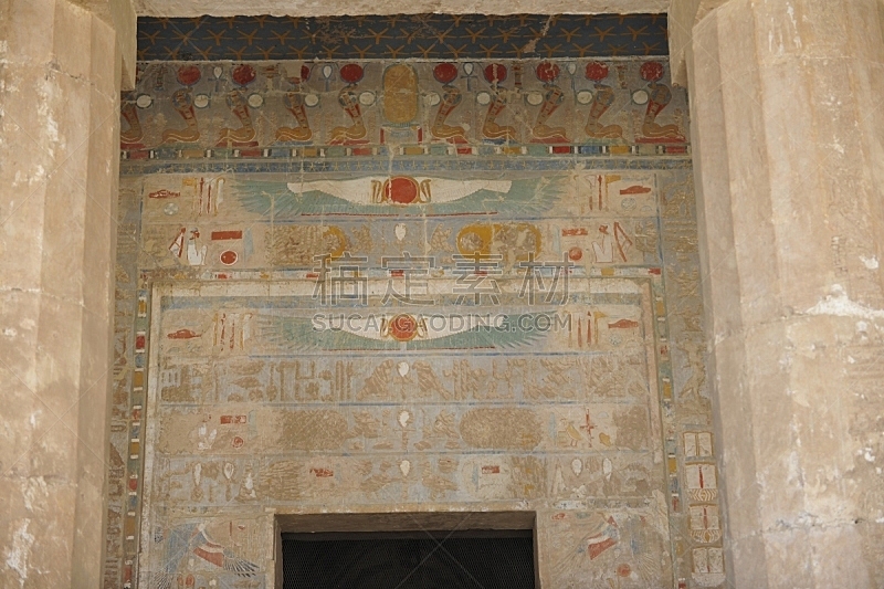 埃及,象形文字,水平画幅,夜晚,无人,寺庙,非洲,埃及卢克索,夏天,中东