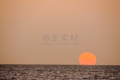 海洋,水,天空,水平画幅,沙子,夜晚,无人,夏天,时间,户外