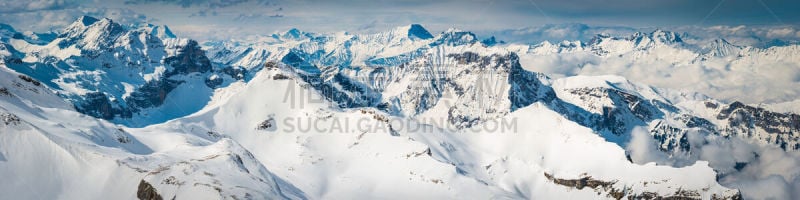 雪,尖峰,冬天,冰河,阿尔卑斯山脉,全景,山顶,非凡的,希尔特峰,米伦莫伦