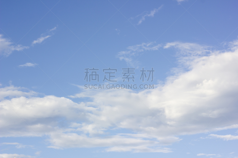 天空,白色,蓝色,云,天窗,美,风,气候,水平画幅,无人