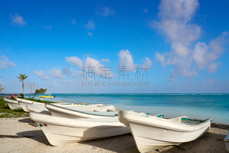 科斯塔玛雅,海滩,玛哈维,加勒比海地区,水,天空,度假胜地,水平画幅,沙子,无人