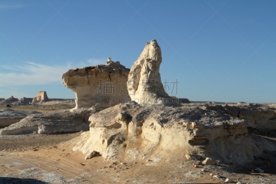 白色沙漠,法拉夫拉,埃及,撒哈拉沙漠,利比亚沙漠,自然,悬崖,水平画幅,地形,岩石