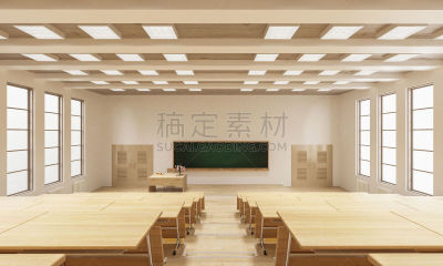 演讲室,三维图形,台阶,圆形剧场,水平画幅,无人,椅子,天花板,计算机制图,计算机图形学