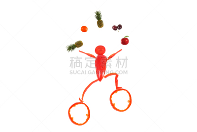椒类食物,乐趣,健康食物,轮流抛接,小的,夏天,西红柿,男子的田赛项目,运动,辣椒粉