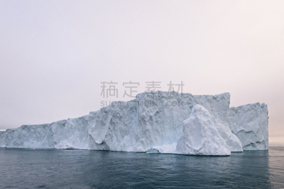 巨大的,冰山,格陵兰,北冰洋,水,天空,雪,纯净,北美,戏剧性的景观