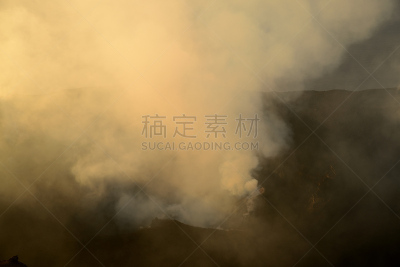 斯托伦波里岛,火山口,火山,西西里,烟,意大利,伊奥利亚群岛,逃避现实,水平画幅,夜晚