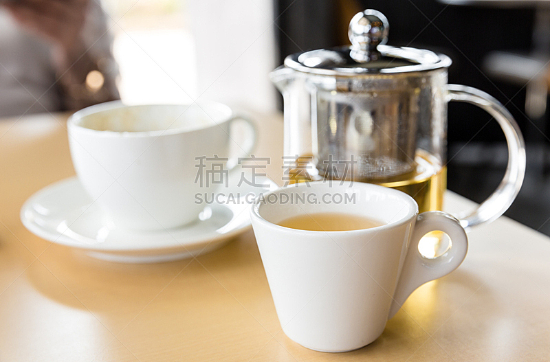 茶杯,褐色,式样,早餐,水平画幅,木制,无人,早晨,特写,热