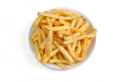 炸薯条,碗,速食炸薯条,煎蛋,餐具,水平画幅,膳食,精制土豆,白色,食盐