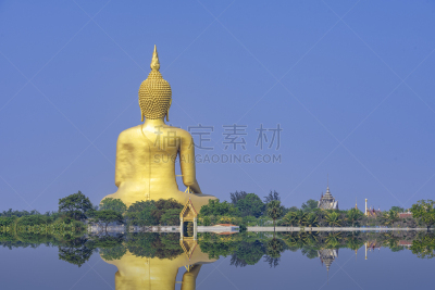 佛,晒黑,天空,灵性,艺术,水平画幅,青铜,巨大的,旅行者,金属