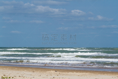 海洋,自然,天空,矿物质,美国,水平画幅,沙子,蓝色,旅行者,户外