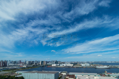 Ariake side of the landscape seen from the observatory１