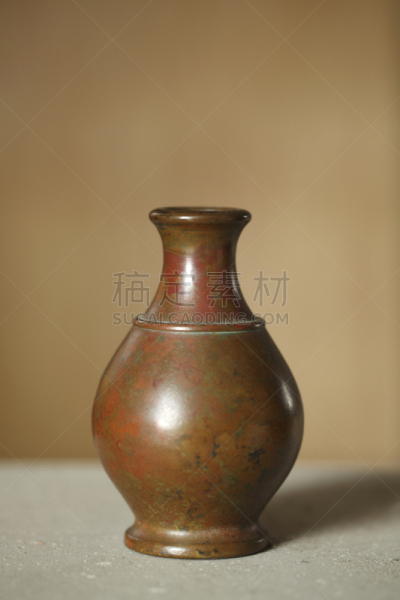 小的,花瓶,青铜,古董,垂直画幅,褐色,纪念品,板条箱,珠宝,充满的