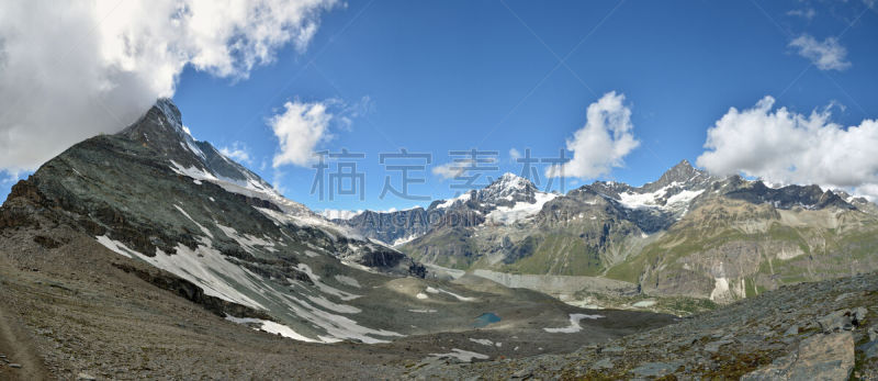 马特洪峰,风景,瓦莱斯州,广州,天空,水平画幅,云,雪,无人,夏天