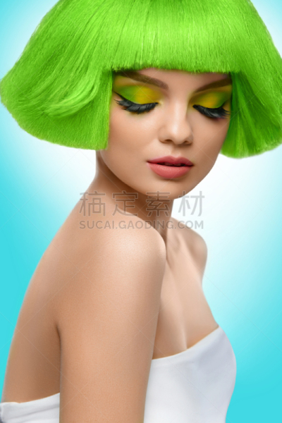 彩妆,头发,女人,美,时装模特,高雅,垂直画幅,健康,化妆用品,想法