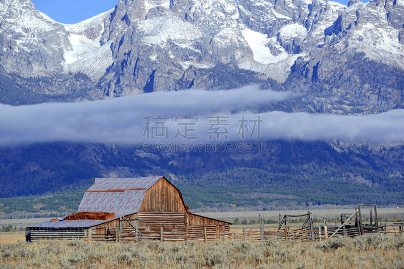 怀俄明,山,雪山,地形,西进运动,马尔顿谷,摩门教,杰克逊霍尔,山艾树,提顿山脉