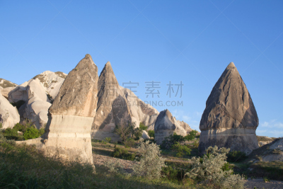 安纳托利亚,岩层,卡帕多奇亚,地质学,土耳其,个性,天空,公园,水平画幅